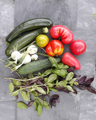 Panier de légumes frais de saison 10