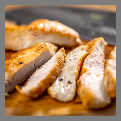 Porc (g) - escalopes marinade bbq et miel