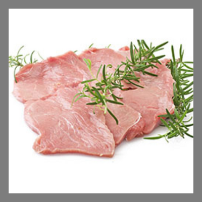 Veau (g) - escalope marinée au thym citron