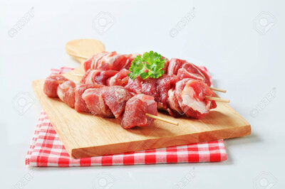 Brochettes de porc
