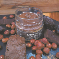 Tartinade de cacao cru