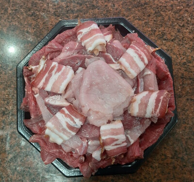 Pierrade pour 5 personnes