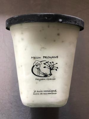 Sorbet fermier menthe citronnée