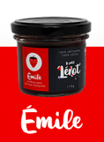 Confiture extra de fraises gariguett - emile
