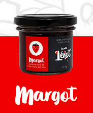 Confiture extra de fraises mara - margot