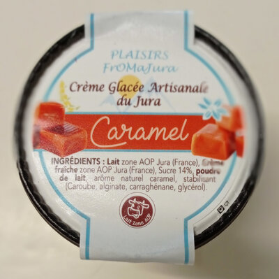 Crème glacée caramel