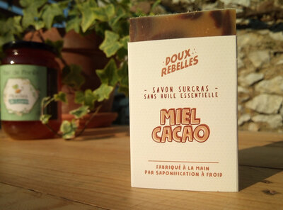 Savon miel cacao