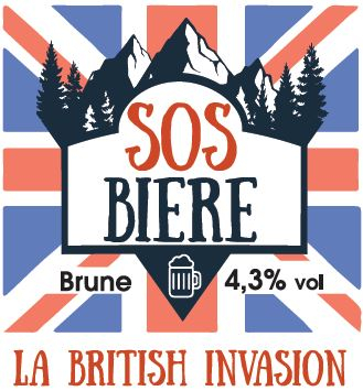 Bière brune 'la british invasion' - 50 cl