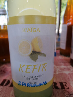 Kéfir à la spiruline