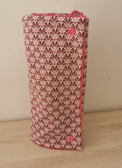 Rouleau essuie tout rose éventails