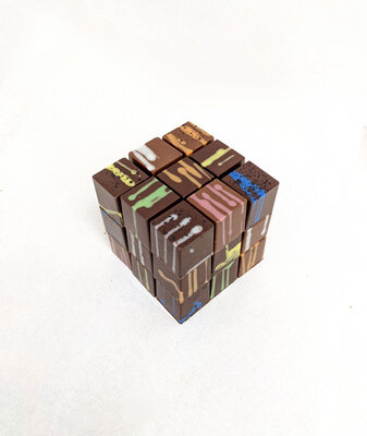 Grand cube - 27 chocos