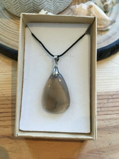 Pendentif quartz fumé