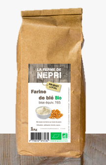 Farine de blé blanche