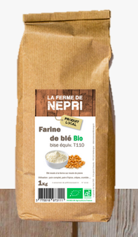 Farine de blé 1/2 complète