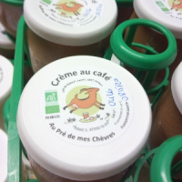 Crème-dessert au lait de chèvre (chocolat)