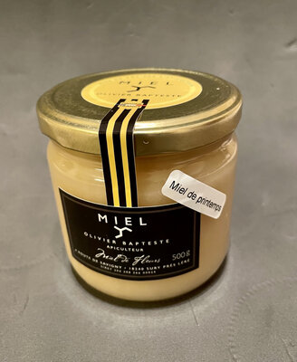 Miel de fleurs de printemps crémeux