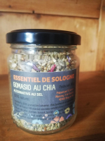 Gomasio au chia et aux plantes