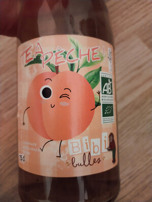 Limonade tea pêche 75 cl-bio