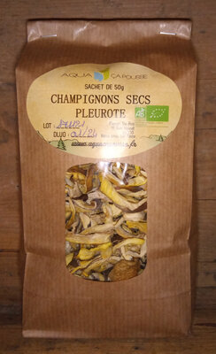 Pleurote gris (en huître) bio déshydraté