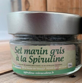 Sel marin à la spiruline