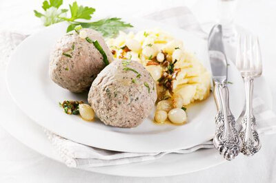 Quenelle de foie & petits pois, carottes