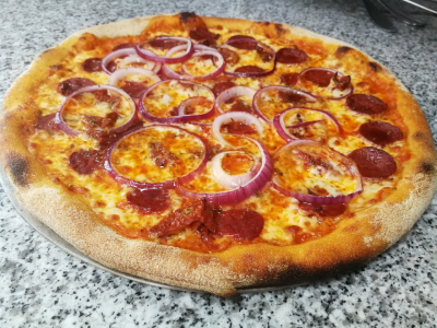 Pizza 'belenos' (chorizo)