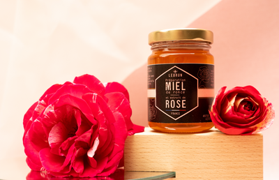 Miel d acacia à l'extrait de rose