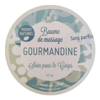 Baume de massage gourmandine
