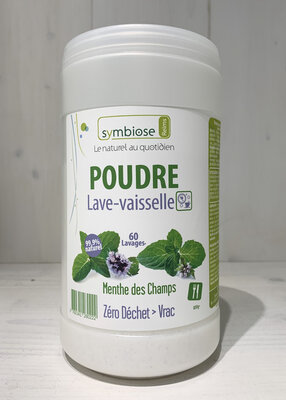 Poudre lave-vaisselle menthe des champs