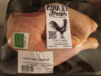 Cuisses de poulet bio