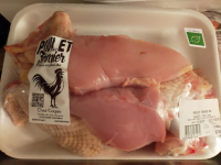 Poulet en 6 (2 cuisses, 2 ailes, 2 blancs)