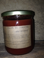 A table - pulpe de tomates anciennes