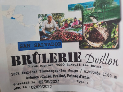 Café san salvador italienne/expresso