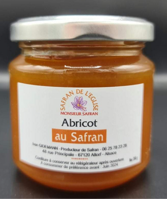 Confiture d'abricot au safran