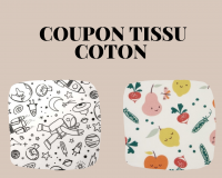 Coupon tissu coton