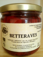 Bettraves cuites découpées en cubes