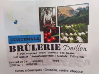 Café guatemala mouture filtre 500g