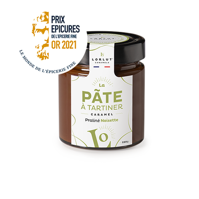 Pâte à tartiner praliné noisette