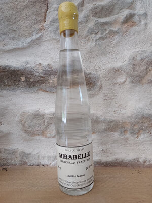 Eau-de-vie 50% vol mirabelle de lorraine 35cl