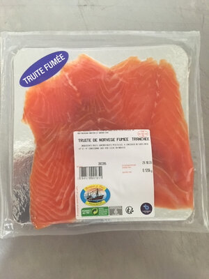 Truite de mer fumée