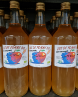 Jus de pomme trouble