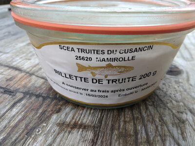 Rillette de truite
