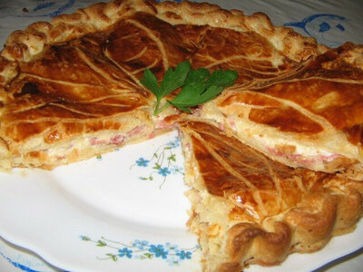 Tourte jambon madere