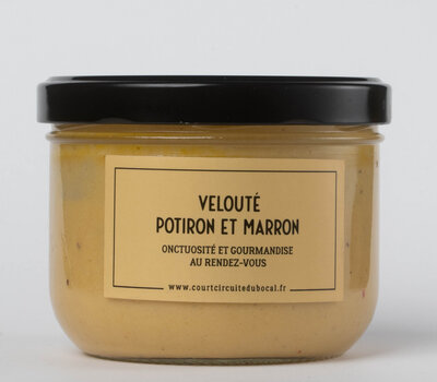 Velouté potiron marron