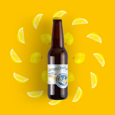 Cc.lemon dreel bière blonde citron menton