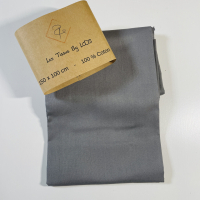 Coupon uni gris anthracite