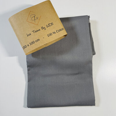 Coupon uni gris anthracite
