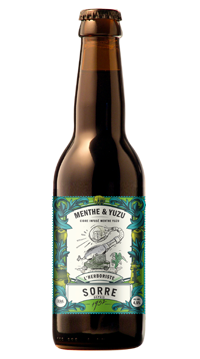 Cidre infusé menthe yuzu 6*33cl