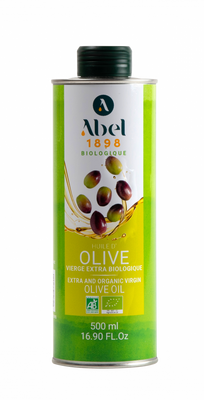 Olive bio 500 ml bidon metal