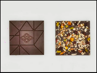 Les tablettes gourmandes - noir mendiant